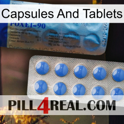 Capsules And Tablets